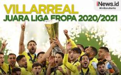 Infografis Villarreal Juara Liga Europa 2020/2021