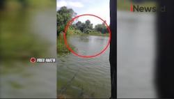 Video Helikopter Latih Jatuh di Danau Buperta Cibubur