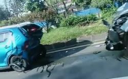 Tabrakan Beruntun di Tol Pasteur Diduga Akibat Pengendara Kurang Antisipasi<