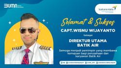 Pernah Jadi Inspektor Kelaikan Udara Militer, Ini Sosok CEO Baru Batik Air