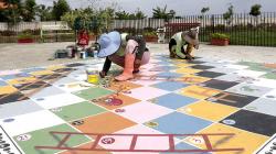 Taman Sungai Kendal Dibuat Arena Permainan Ular Tangga