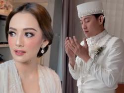 Bertabur Kristal, Baju Pengantin Citra Monica dan Selop Ifan Seventeen Curi Perhatian