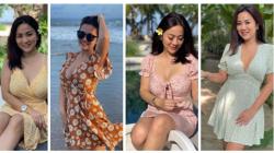 Intip 4 Gaya Seksi Tante Ernie Pamer Body Goals, Netizen: Bikin Deg-degan 