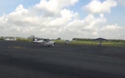 Puluhan Pesawat Air Show Penuhi Langit Jember