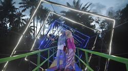 Berbentuk Unik, Jembatan Gantung di Kota Pariaman Jadi Tempat Wisata