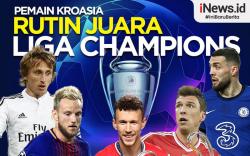 Infografis Pemain Kroasia Rutin Juara Liga Champions Sejak 2013