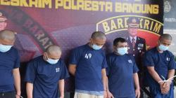 Bobol Minimarket di Cicalengka dan Paseh, 5 Pria Ditangkap, 2 Ditembak