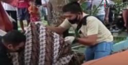 Video Penemuan Mayat Perempuan di TPU Hebohkan Warga Palembang<