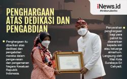 Infografis Pemkot Surabaya Beri Penghargaan kepada Patriot KRI Nanggala-402