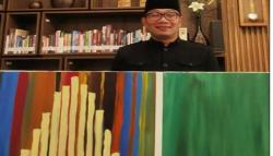 Bantu Rakyat Palestina, Ridwan Kamil Lelang Lukisan Kaligrafi Kesayangan