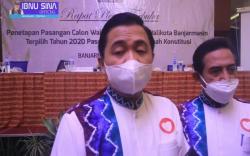 Jadi Pemenang Pilwali Banjarmasin, Ibnu Sina: Seluruh Paslon Akhirnya Mengakui