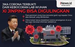 Infografis Presiden China Xi Jinping Bisa Digulingkan gara-gara Corona