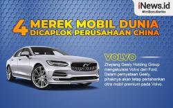 Infografis China Caplok Merek Mobil Dunia