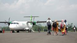 Suasana Bandara Jenderal Besar Soedirman Purbalingga Mulai Beroperasi Komersial