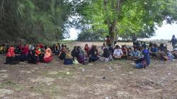 81 Imigran Rohingya Terdampar di Pantai Kuala Simpang Ulim Aceh Timur