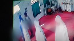 Rekaman CCTV Pria Lecehkan Jemaah Perempuan di Musala Jatinegara