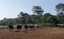 Pusdikkav Miliki Sarana Latihan Berkuda Memadai, Diberi Nama Anggatra Turangga Equestrian