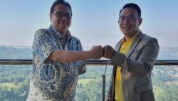 Ridwan Kamil Bertemu Airlangga Hartarto, Usulkan Ladang Minyak Marjinal Dikelola Daerah