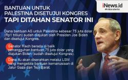 Infografis Bantuan AS Rp1 Triliun untuk Palestina Ditahan Senator Partai Republik