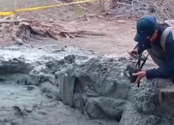 Video Semburan Lumpur di Cirebon Berbau Belerang Mengandung 3 Unsur Gas Berbahaya