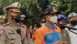 Anies Sebut Pesepeda Road Bike Meningkat 74 Persen Usai Uji Coba Jalur Sepeda