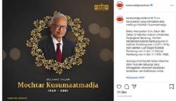 Kabar Duka, Mantan Menlu Mochtar Kusumaatmadja Meninggal Dunia