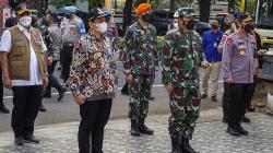 Panglima TNI dan Kapolri Pantau Langsung Pelaksanaan Prokes di Pekalongan