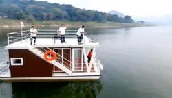 Wow Keren, Bakal Ada Vila Terapung di Perairan Waduk Jatiluhur Purwakarta<