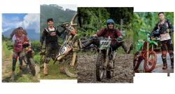 4 Artis Hobi Naik Motor Trail, Ada Judika, Darius dan Dede Sunandar
