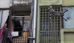 Kasus Positif Covid-19 di Malaysia Makin Parah, Pemerintah Cek Suhu Warga Pakai Drone