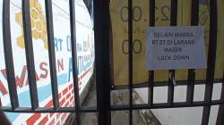 Satu RT di Dago Lockdown Gegara Sekeluarga Positif Covid-19, Polisi Beri Bantuan Sembako 