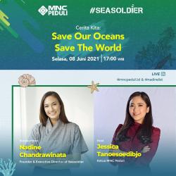 Peringati Hari Lingkungan Hidup dan Laut, Jessica Tanoesoedibjo x Nadine Chandrawinata Ajak Masyarakat Cintai Lingkungan