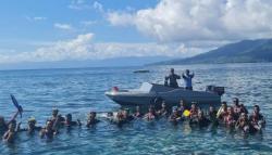 Hari Laut Sedunia, Lanal Ternate Gelar Latihan di Pantai Fala Jawa