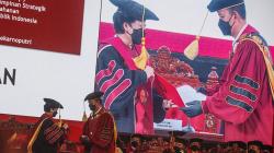 Megawati Soekarnoputri Terima Gelar Profesor Kehormatan Universitas Pertahanan