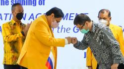 Golkar Kerja Sama dengan Partai Presiden Vladimir Putin, United Russia Party