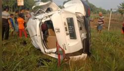 BRV Terseret KA di Cipunagara Subang, Sopir Tewas Tergencet Mobil Ringsek