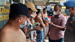 Polresta Padang Tangkap 17 Preman yang Lakukan Pungli di Pasar Raya 