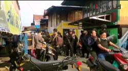 Bersenjata Lengkap Polisi Gerebek Kampung Narkoba, Sabu 347 Gram Berhasil Diamankan