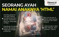 Infografis Bayi Laki-Laki Ini Bernama HTML