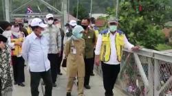 2 Jembatan Gantung Di Lebak Banten Selesai Dibangun