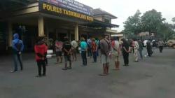 Puluhan Orang Diduga Preman di Tasikmalaya Diamankan Polisi