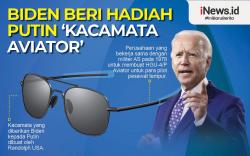 Infografis Joe Biden Hadiahi Valdimir Putin Kacamata Aviator