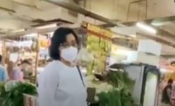 Wacana Pajak Sembako Jadi Polemik, Menkeu Sri Mulyani Blusukan Temui Pedagang