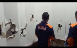 Gedung Auditorium Pemkab Jembrana Dirusak Orang Tak Dikenal 