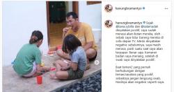 Badan Meriang, Hanung Bramantyo Positif Covid-19 Susul Kedua Putrinya