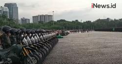 Video Apel di Monas, TNI-Polri dan Satpol PP Kerahkan Pantau Ketat PPKM Mikro di DKI Jakarta