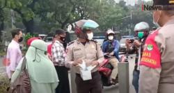Video Tekan Penyebaran Covid-19, Polsek Gambir Gelar Operasi Yustisi