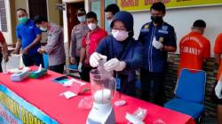 Polres Bengkayang Musnahkan Barang Bukti Sabu Hasil Ungkap Kasus di Jagoi Babang