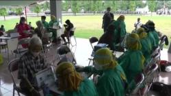 Cerianya Para Lansia di Kendal Usai Disuntik Vaksin Covid-19 