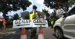 Video Hari Kedua Pemberlakukan Ganjil Genap di Kota Bogor, Ratusan Kendaraan Diputar Balik